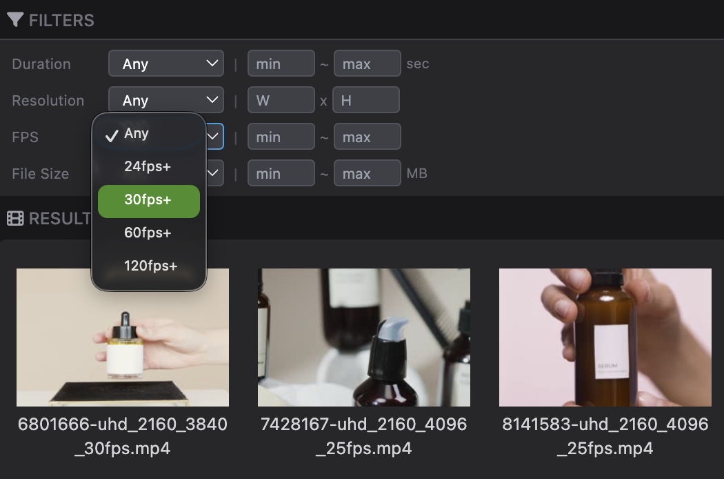 Advanced Filters